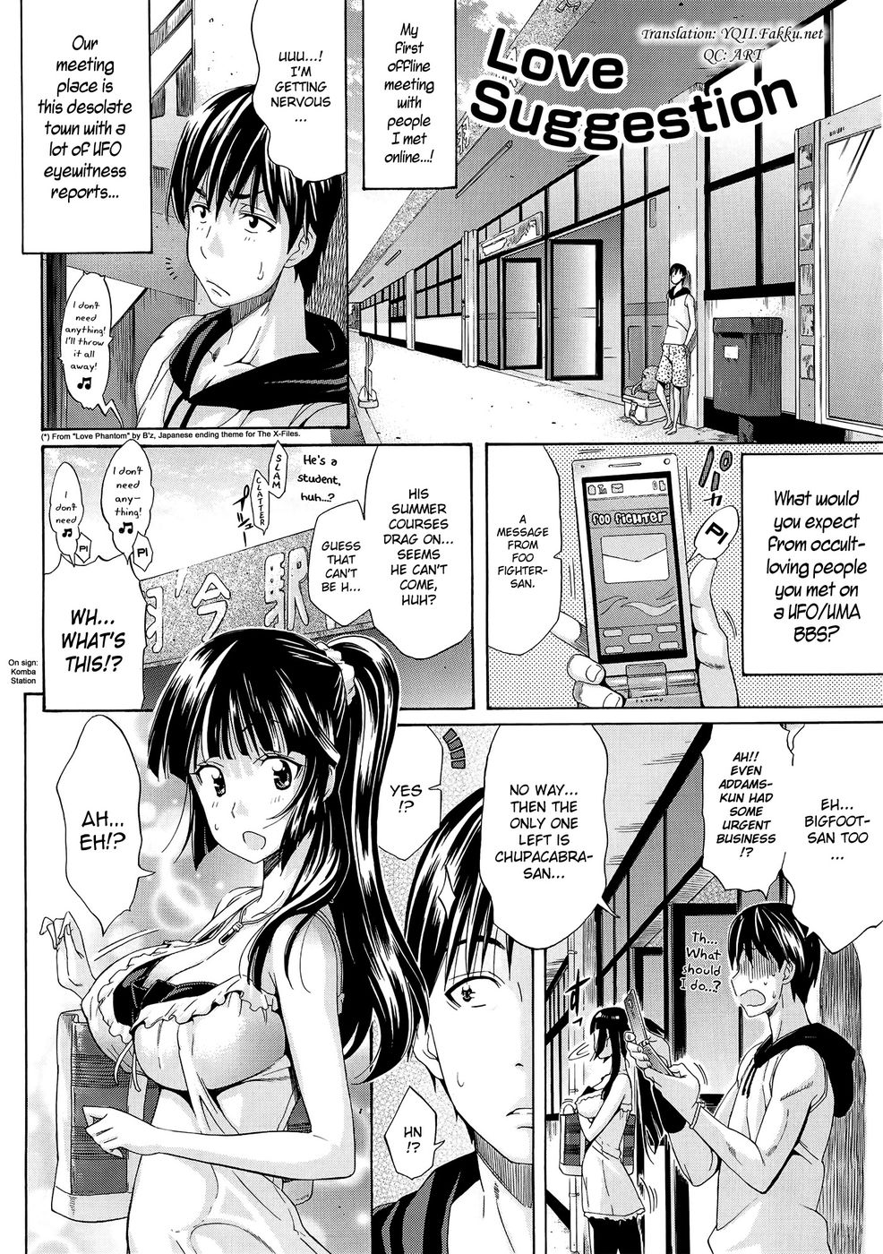 Hentai Manga Comic-Melody-Chapter 4-Love Suggestion-1